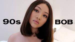 90s Bob Mini Tutorial Sacheu Shot Hair Styles Blowout Hair Beach Waves Hair Tutorial