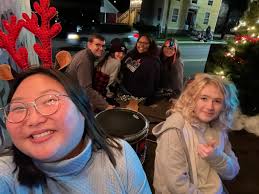 So proud of Fleming Middle School Cavaliers for leading the 2022 Grants  Pass Christmas Parade. Their band Teacher has been teaching for 23 years at  Fleming, and this is his 50th parade.