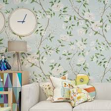 Livilan artificial orchids arrangements for decoration silk fake flowers for table centerpiece home decor office wedding vivid. Fresh Light Blue Floral Wallpaper For Living Room