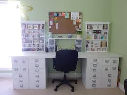 My New Craft Work Space Craft Room Desk Craft Storage Scrapbook Room