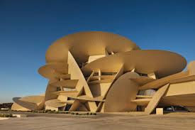 Qatar, officially the state of qatar, is an emirate in the middle east and southwest asia, occupying the small qatar peninsula on the northeastern coast of the larger arabian peninsula. Desert Rose Made Of Concrete National Museum Of Qatar Concrete Plant Precast Technology