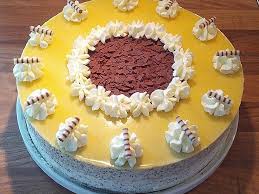 Mohn Sahnetorte Von Dirkfenske Chefkoch Rezept Sahnetorte Kuchen Und Torten Kuchen Und Torten Rezepte