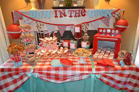 Burn In The Oven Baby Shower Theme Retro Baby Showers Creative Baby Shower Themes Baby Q Shower