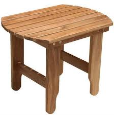 10 Adirondack Side Table Plans Teak Patio Furniture Outdoor End Tables Rustic Furniture