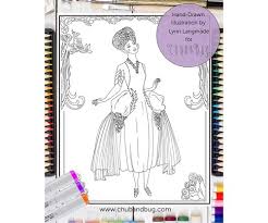 I'd love to hear from you! Printable Fashion Coloring Pages 6 Pack 6 Coloring Sheets Of 1920s Fashion 8 5 X 11 Pdf Chub And Bug Illustration Wall Art And School Supplies For Kids And Babies
