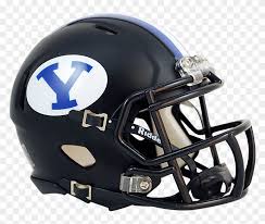 | view 376 football helmet illustration, images and graphics from +50,000 possibilities. Byu Matte Black Speed Mini Helmet Byu Football Helmet Clipart 2972667 Pikpng