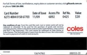 Bulk order branded visa ® prepaid cards; Coles Prepaid Gift Card Balance