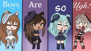 Gacha life is a casual arcade game that asks the player to engage in the appearance of the characters depicted in the style of anime. Boys Are So Ugh Glmv Gacha Life Music Video Youtube