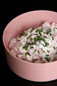 Salade De Radis Au Chevre Frais Et A La Ciboulette Beau A La Louche Recettes De Cuisine Salade Radis Cuisine