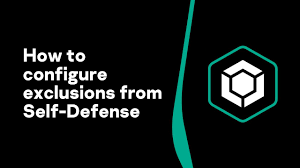 Part 8 How To Configure Exclusions From Self Defense Youtube