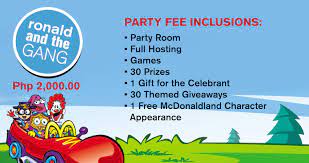 New 2020 Mcdonald S Party Packages All The Party Details