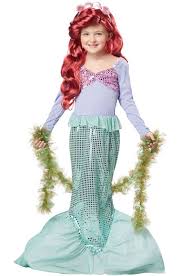 Little Girl Halloween Costumes Girl Little Mermaid Kids Ariel Halloween Costume Outfit Ebay Disfraz De Sirena