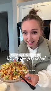 Sticky Finger Chicken Salad Recipe