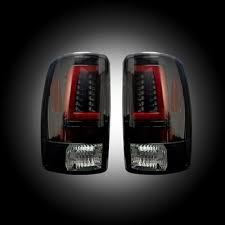 Recon Led Tail Light Assembly Smoke 264377bk 4wheelparts Com