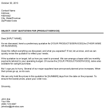 Cover Letter Quotation Template Cover Coverlettertemplate Letter Quotation Template Quotation Sample Be An Example Quotes Quotations