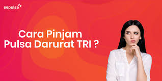 Pake aplikasi paylater dan kemudian pinjam langsung dari providernya. Cara Cepat Pinjam Pulsa Darurat Tri 3 Sepulsa