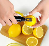 3 in 1 Citrus Lemon Orange Juicer & Zester Grater hand Manual lime press  squeezer with Seed Catcher Stainless Steel Cheese Grater for Kitchen(Yellow)