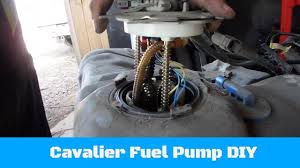 Chevy Cavalier Fuel Pump Diy Youtube