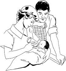 Maybe you would like to learn more about one of these? Baby Coloring Pages With Mom And Dad Coloring4free Coloring4free Com