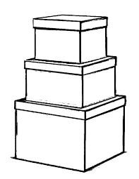 Cut out any pages you'd like to use. Box Stack Of Box Coloring Page Coloring Pages Color Coloring Pictures