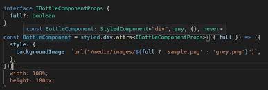 Select the files you want to use using the switches on the left. Styled Components Attrs W Typescript Stack Overflow