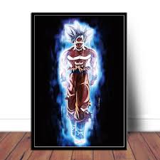 Kakarot continues to add more content, fans can't help but look ahead and think about how ultra instinct would work in the game. Art Poster Dragon Ball Z Super Goku Ultra Instinct Mastered Posters And Prints Wall Picture Canvas Painting Room Home Decoration With Free Shipping Worldwide Weposters Com