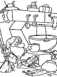 Click the seven dwarfs coloring pages to view printable version or color it online (compatible with ipad and android tablets). Snow White Coloring Page Grumpy Seven Dwarves All Kids Network