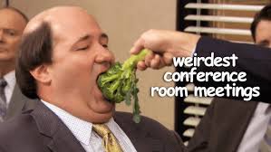 the office's weirdest conference room scenes