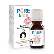 Common cold merupakan gejala batuk pilek yang umum terjadi pada bayi dan. Jual Pure Decongestant Oil Aroma Geranium Kids Inhalant Obat Hidung Tersumbat 10 Ml Murah Juni 2021 Blibli