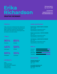 Graphic designer resume + guide with resume examples to land your next job in 2020. Infographic Resume Template Venngage