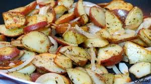Meat Potatoes Recipes And More Oven Roasted Red Skin Potatoes With Onions And Herbs Red Skin Potatoes Roasted Red Skin Potatoes Vegetable Recipes