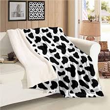 These beautiful indoor pillows in various sizes serve as statement pieces, creating a personalized environment. Cow Print Baby Blanket Cow Hide Pattern With Black Spots Farm Life With Cattle Camouflage Animal Skin Gift Throw B In 2020 Printed Baby Blanket Cow Print Throw Blanket
