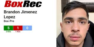 BoxRec: Brandon Jimenez Lopez