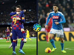 The serie a game between juventus and napoli descends into chaos as the visitors fail to turn up after their squad is placed in isolation following positive coronavirus tests. Ssc Napoli Vs Fc Barcelona Five Players To Watch Ronaldo Com