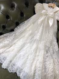 Bespoke Lace Christening Gown Lace Christening Gowns Girl Christening Dress Baby Christening Gowns
