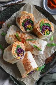Wrap Sayur Tahu Pedas