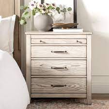 Get ashley furniture's realyn two tone 3 drawer nightstand with easy payment options from coleman furniture. Kelly Clarkson Home Orellana 3 Drawer Nightstand In Weathered Light Gray Reviews Wayfair