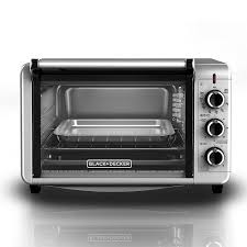 Black Decker To3210ssd 6 Slice Convection Countertop Toaster Oven Includes Bake Pan Broil Ra Countertop Toaster Oven Countertop Oven Black And Decker Toaster