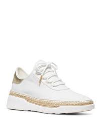 Michael Michael Kors Women S Finch Lace Up Sneakers Shoes Bloomingdale S Michael Kors Sneakers Michael Kors Buckle Ankle Boots