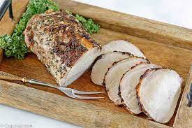 The outside of the tenderloin will crisp up and the brown sugar will caramelize to create a. Delicious Easy To Make Roasted Pork Loin With Garlic And Rosemary