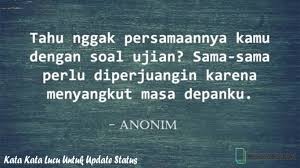 Jumat, 13 agt 2021, 10:30 wib. 100 Kata Kata Lucu Banget Singkat Bikin Ngakak Terbaru