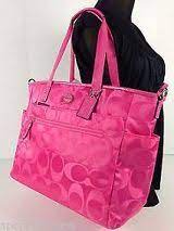 Mks Handbag Perfect With Any Outfit And Always Must Have 50 99 Pink Diaper Bag Baby Girl Diaper Bags Hot Pink Diaper Bag