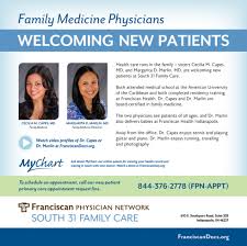 Welcoming New Patients Franciscan Physician Network