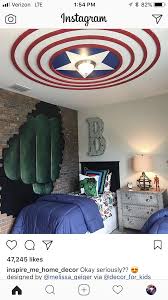 Superhero Bedroom Captain America Boys Room Decor Marvel Bedroom Avengers Room