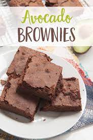 Chocolate Avocado Brownies Garden Of Life Avocado Brownies Delicious Brownies Food