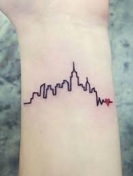 This ink is also a tribute to his grandfather who was a boxer. 21 Nyc Tattoo Ideas Nyc Tattoo New York Tattoo Skyline Tattoo