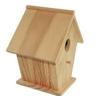 Windproof Paulownia Wooden Birdhouse For Poultry & Custom Oem