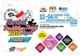 Nak sambung belajar di mana? Utem Malaysia On Twitter Jom Gegau Jom Kita Sertai Karnival Pendidikan Tinggi Negara 2018 Yg Akan Berlangsung Dari 3 4 Februari 2018 Di Mitc Melaka Kptn2018 Https T Co Fumqjtc5sk