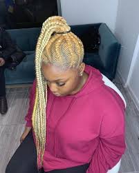 When constructing a hairstyle like this, it's important to add a. 17 Hottest Braided Ponytail Hairstyles For Black Women