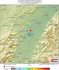 Les secousses ont été relevées à côté d'un site de centrale. D5zm21tvsfreym
